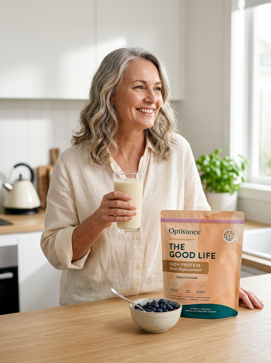 Healthy ageing using NutraSupplement Vanilla