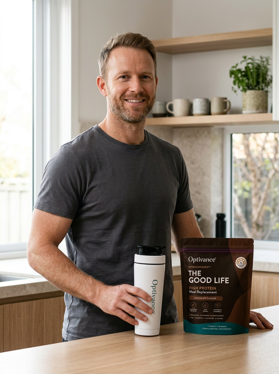 Men · Weight management using NutraSupplement Chocolate