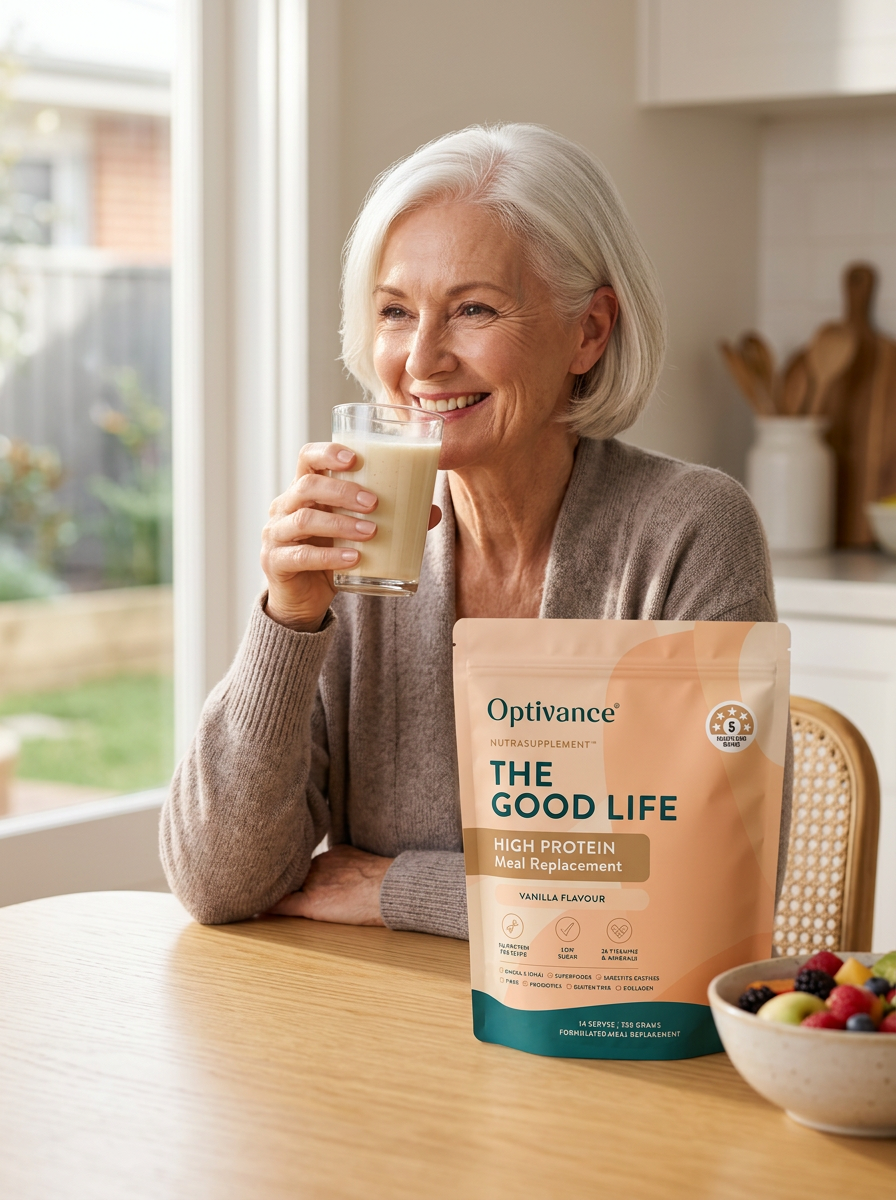 Older adults 65+ using NutraSupplement Vanilla
